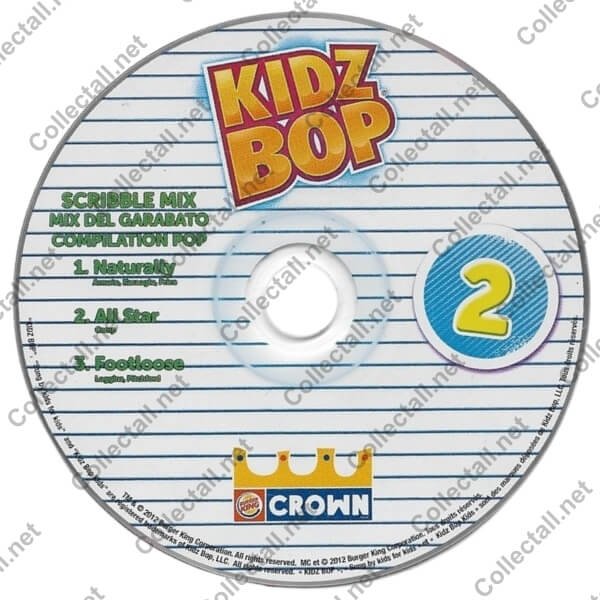 Kidz Bop 2 Scribble Mix Album
