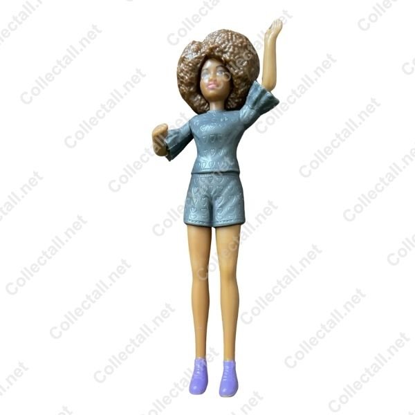 Barbie Siyahi (Gri Kıyafetli)