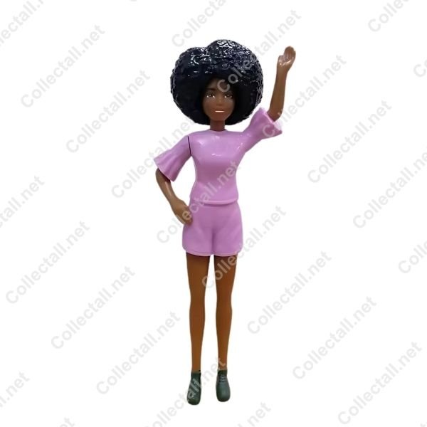 Barbie Siyahi (Lila Kıyafetli)