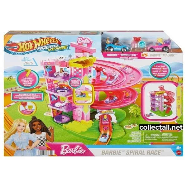 Barbie Spiral Race Track Set