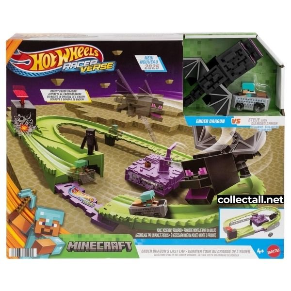 Ender Dragon's Last Lap Minecraft Track Set