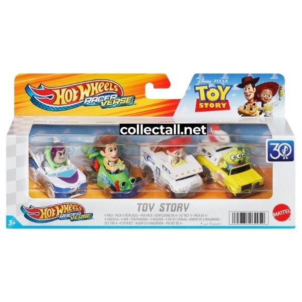Buzz Lightyear, Woody, Jessie & Alien