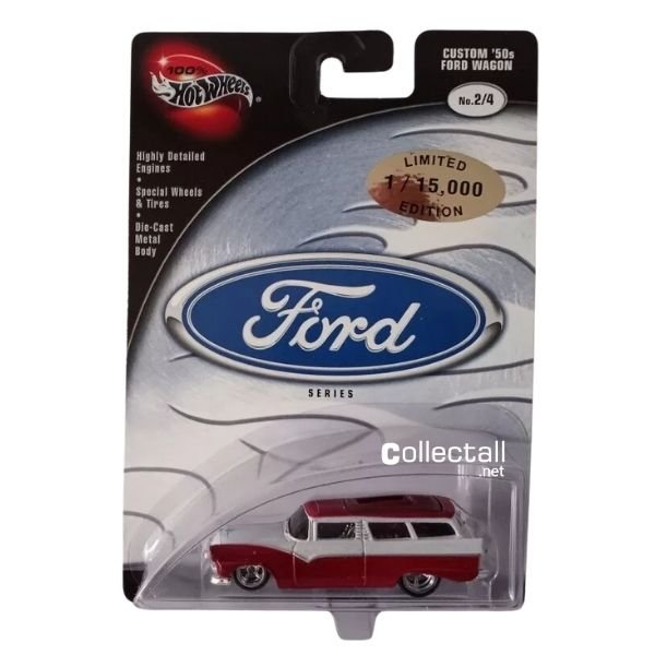 Custom 50's Ford Wagon (Red)