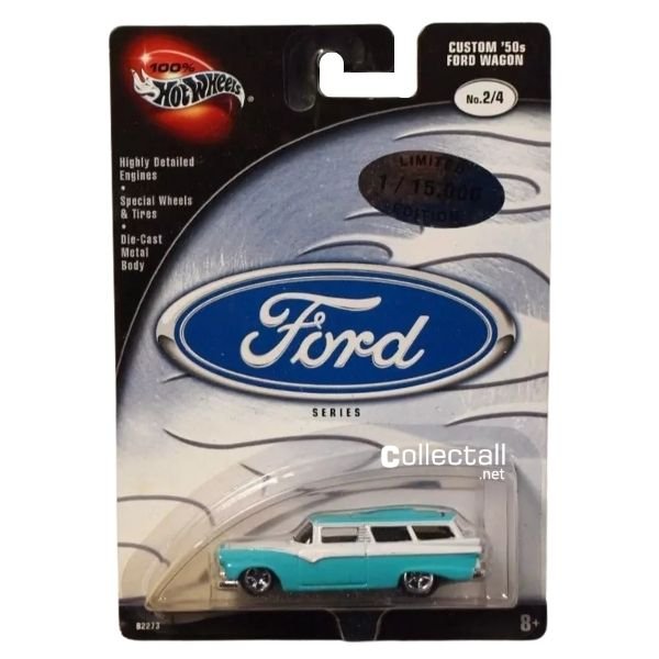 Custom 50's Ford Wagon (Turquoise)
