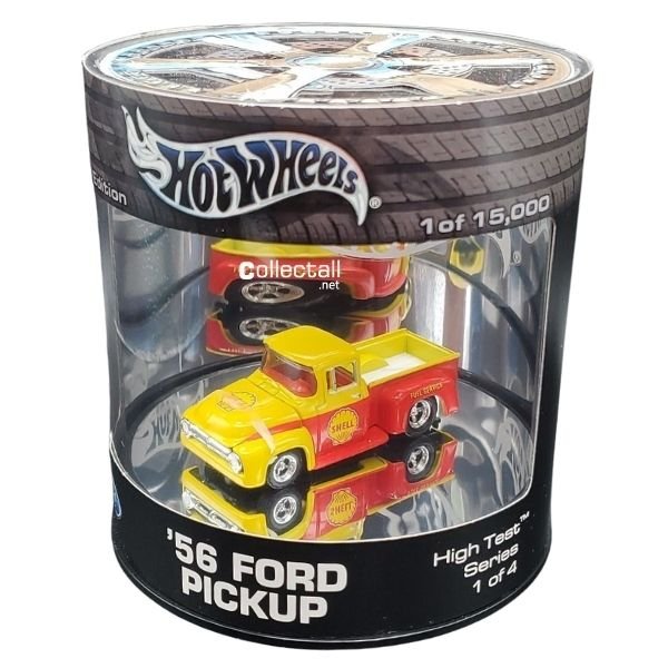 1956 Ford Pickup (Yellow-Metallic Red)