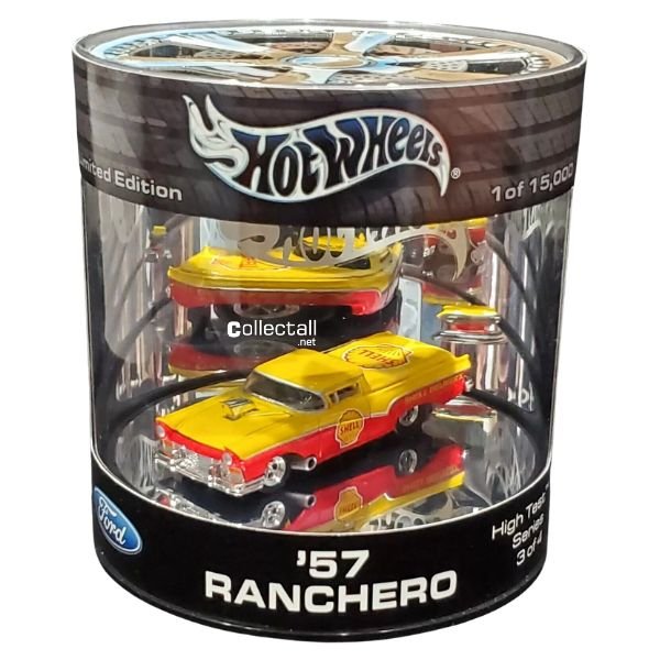 1957 Ranchero (Yellow-Metallic Red)