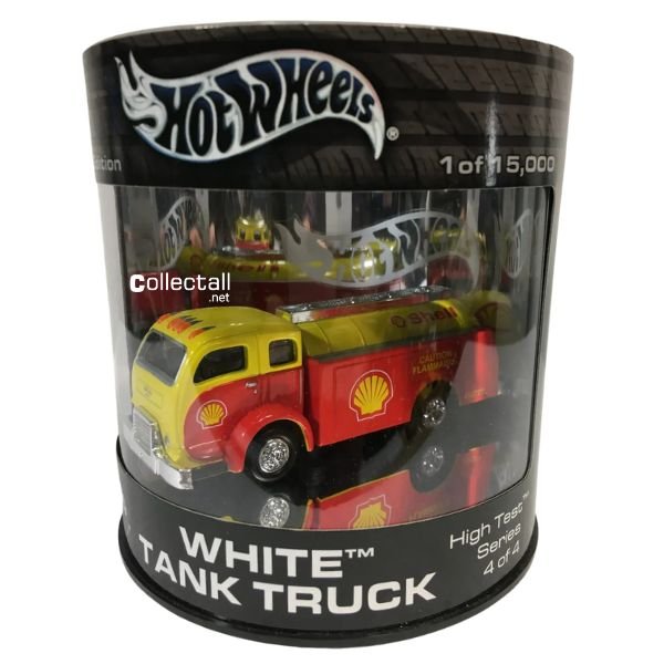 White Tank Truck (Yellow-Red)