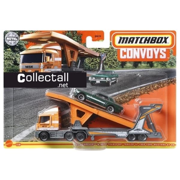 MBX Cabover - Auto Transport Trailer - 1968 Ford Mustang GT CS