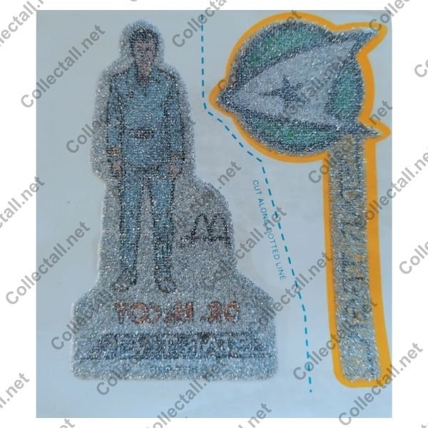 Dr. McCoy Double Glitter Iron-On