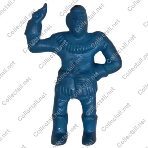 Blue Indian Warrior