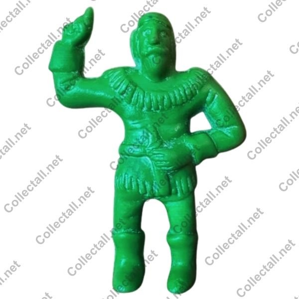 Green Indian Warrior