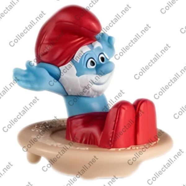 Papa Smurf's Plate