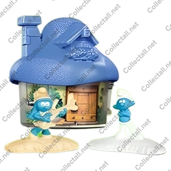 Grouchy Smurf & Girl Smurf Violin