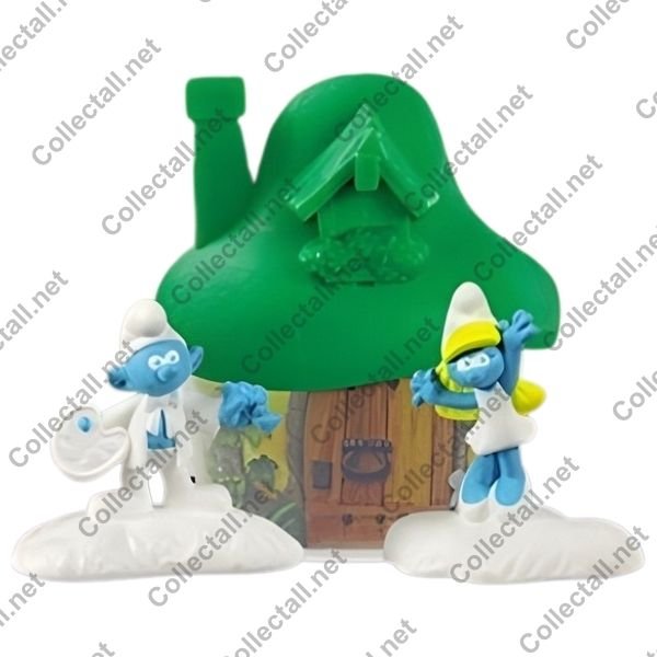 Painter Smurf & Smurfette