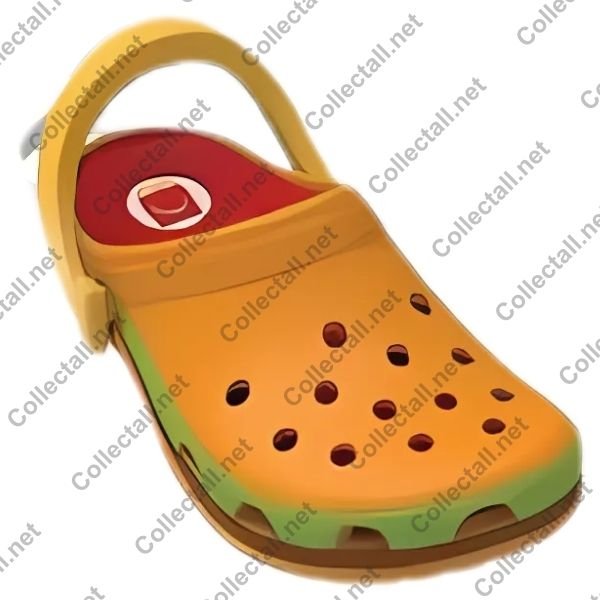 Burger Crocs Toy