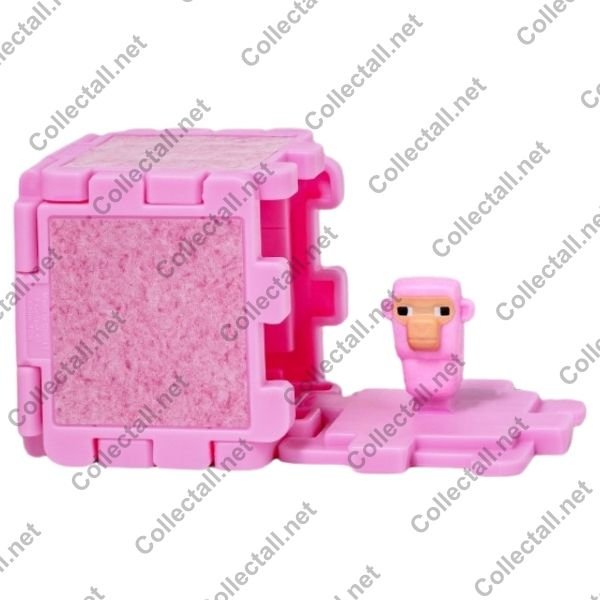 Pink Wool Block & Pink Sheep