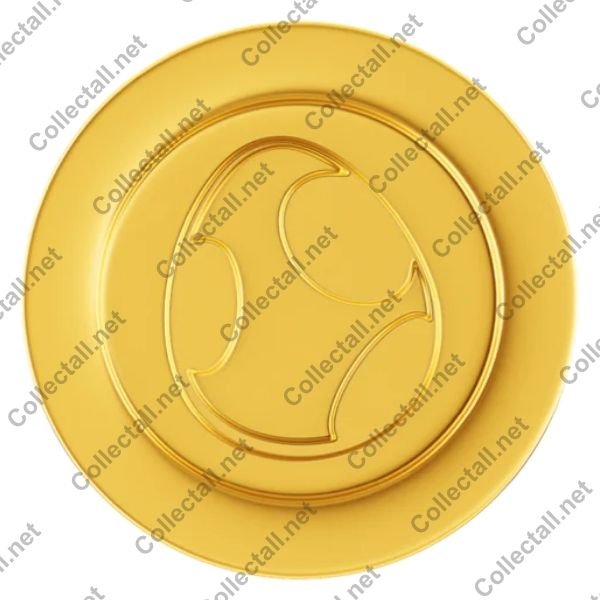 Yoshi Egg Golden Coin