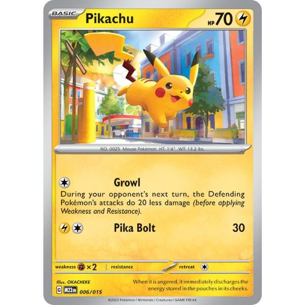 Pikachu (006/015)