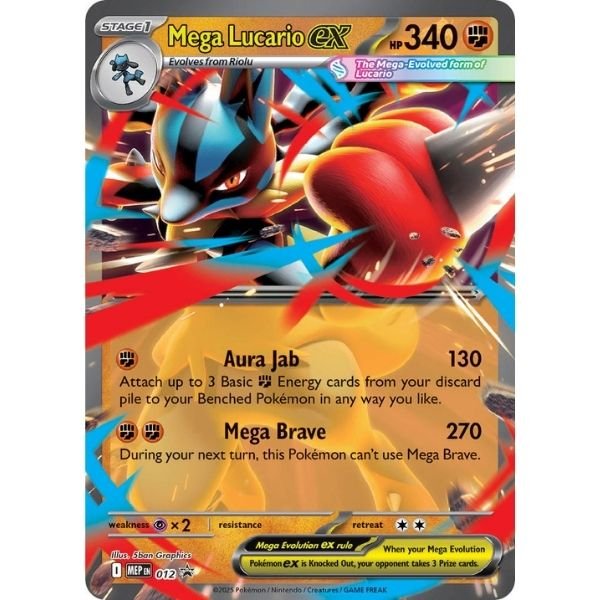 Mega Lucario ex (012)