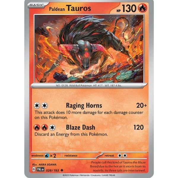 Paldean Tauros (028/193)