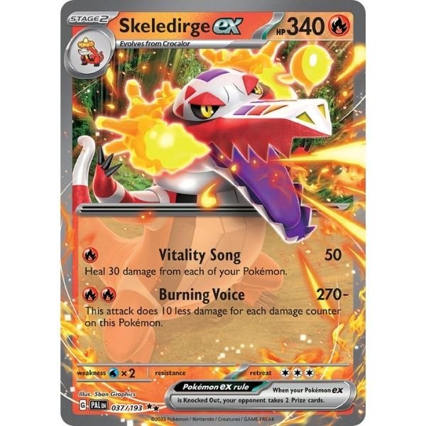 Skeledirge ex (037/193)