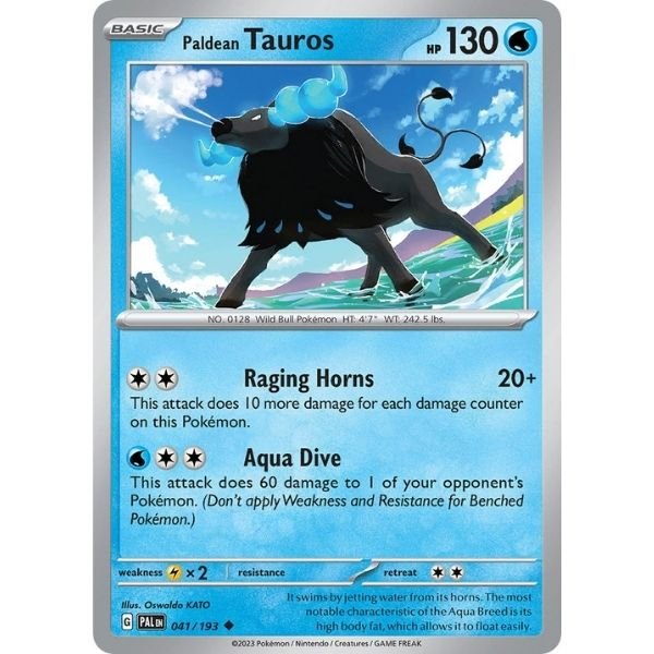 Paldean Tauros (041/193)