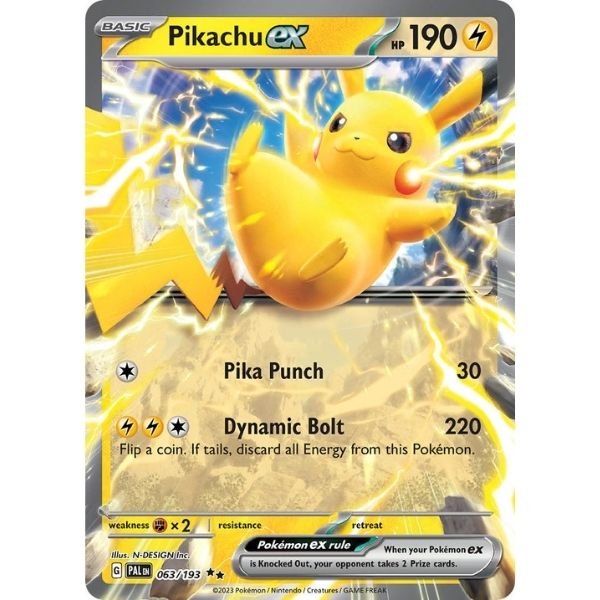 Pikachu ex (063/193)