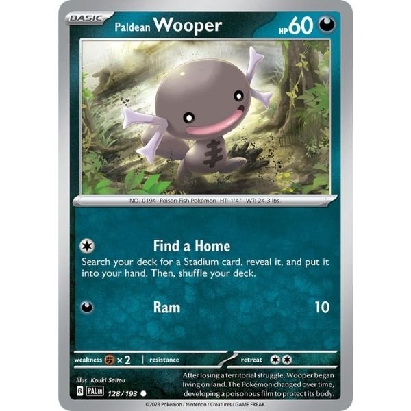 Paldean Wooper (128/193)