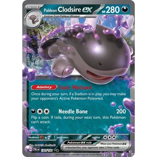 Paldean Clodsire ex (130/193)