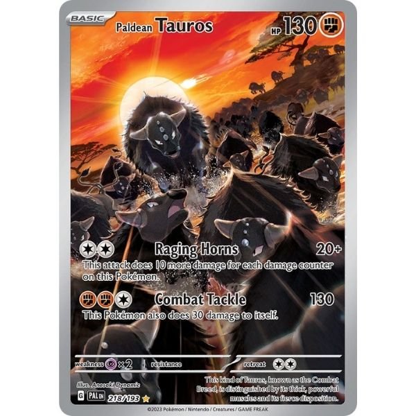 Paldean Tauros (218/193)