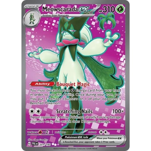 Meowscarada ex (231/193)