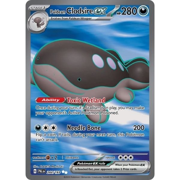 Paldean Clodsire ex (244/193)
