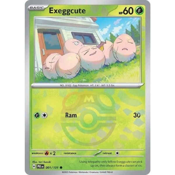Exeggcute Master Ball (001/131)