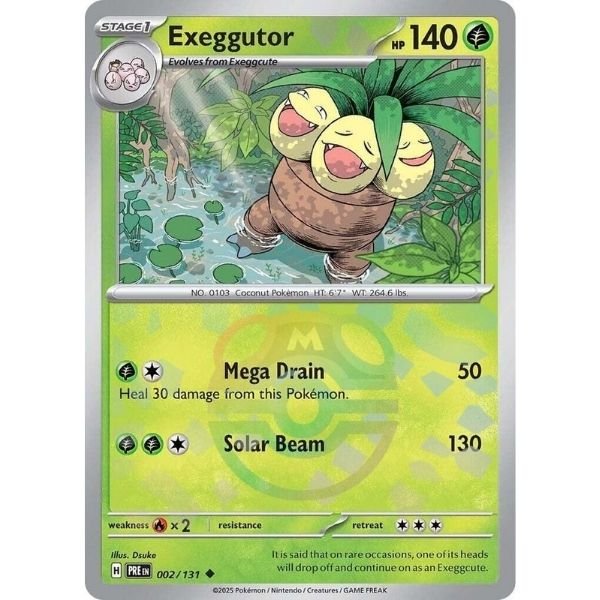 Exeggutor Master Ball (002/131)