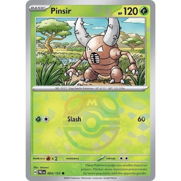 Pinsir Master Ball (003/131)