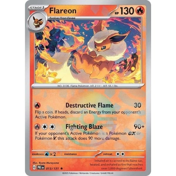 Flareon Poke Ball (013/131)