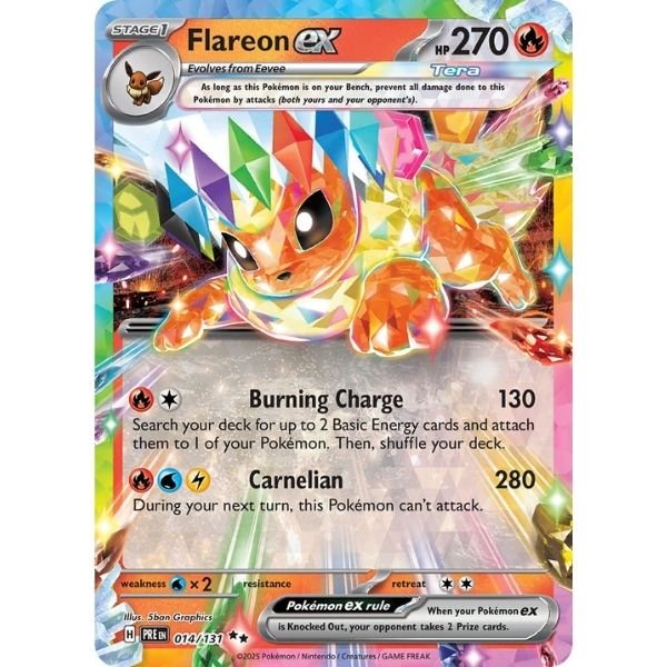 Flareon ex (014/131)