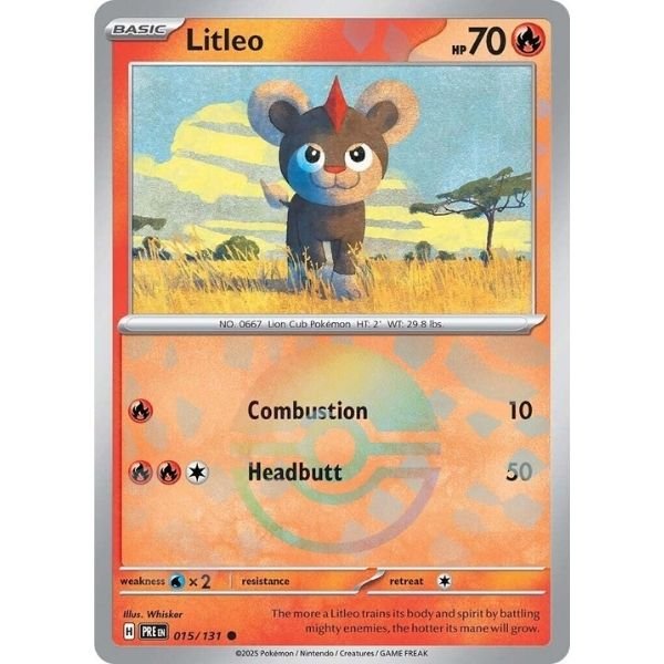 Litleo Poke Ball (015/131)