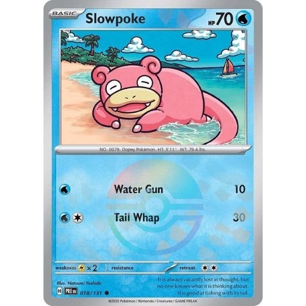 Slowpoke Poke Ball (018/131)