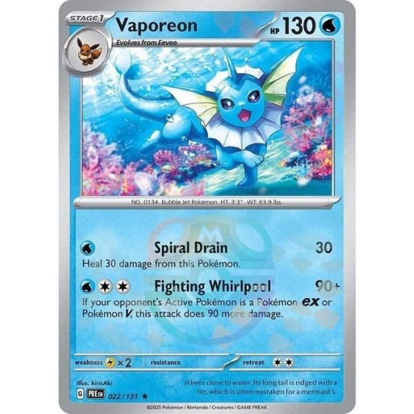 Vaporeon Master Ball (022/131)