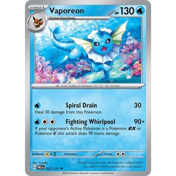Vaporeon (022/131)