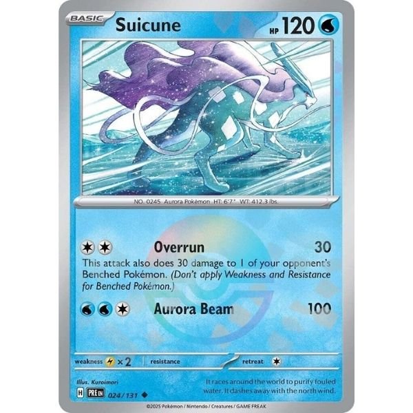 Suicune Poke Ball (024/131)