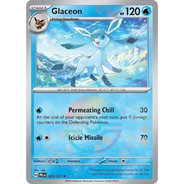 Glaceon Poke Ball (025/131)