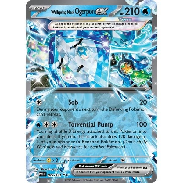 Wellspring Mask Ogerpon ex (027/131)