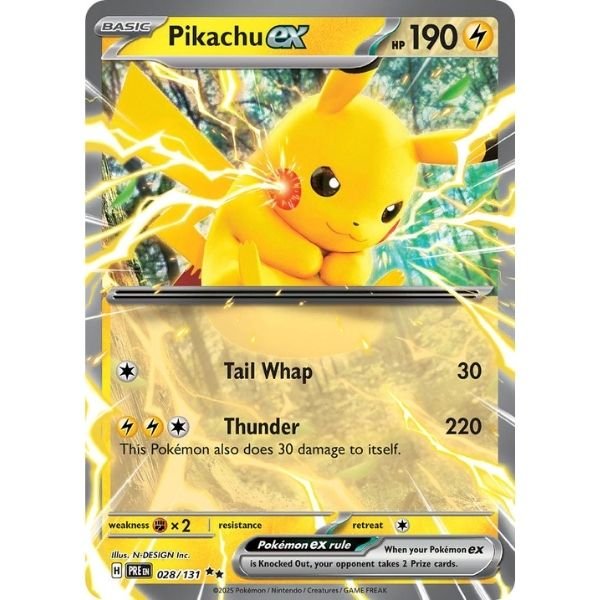 Pikachu ex (028/131)