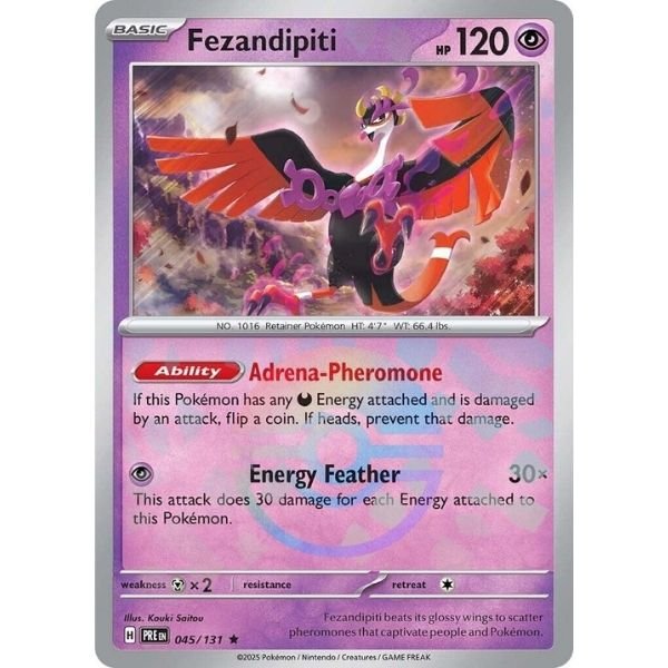 Fezandipiti Poke Ball (045/131)