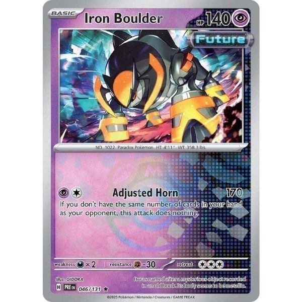 Iron Boulder Master Ball (046/131)