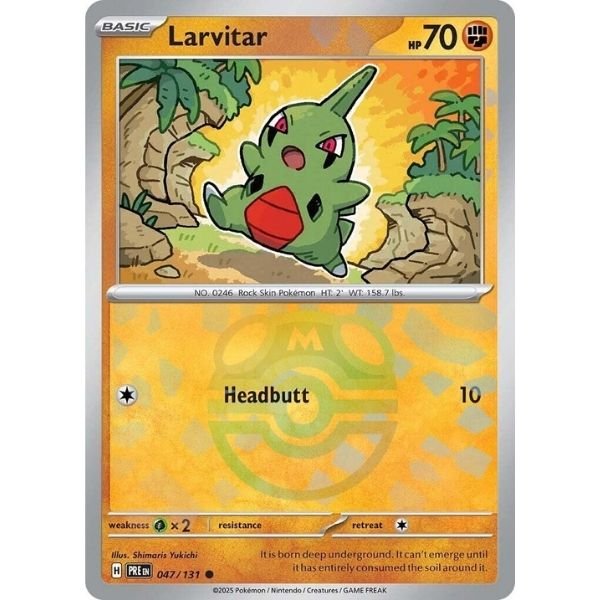 Larvitar Master Ball (047/131)