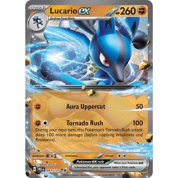 Lucario ex (051/131)
