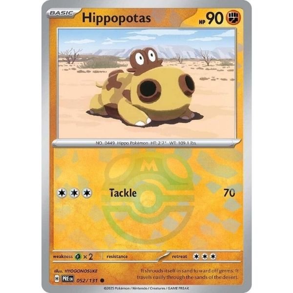 Hippopotas Master Ball (052/131)